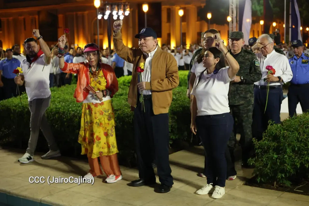 Acto en homenaje al 131.º aniversario del natalicio del General Augusto C. Sandino