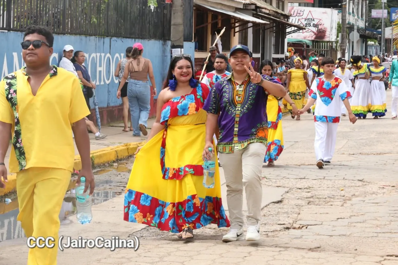 Mayo Ya llena de cultura, música y tradición las calles de Bluefields