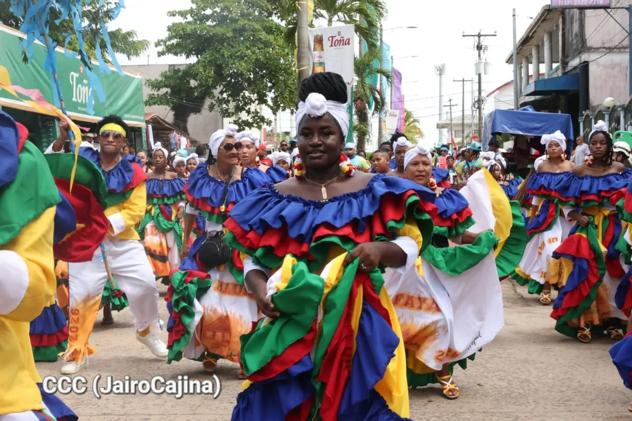 Mayo Ya llena de cultura, música y tradición las calles de Bluefields