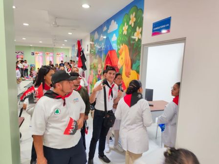 Inauguración del Hospital Pediátrico “Coro de Ángeles”