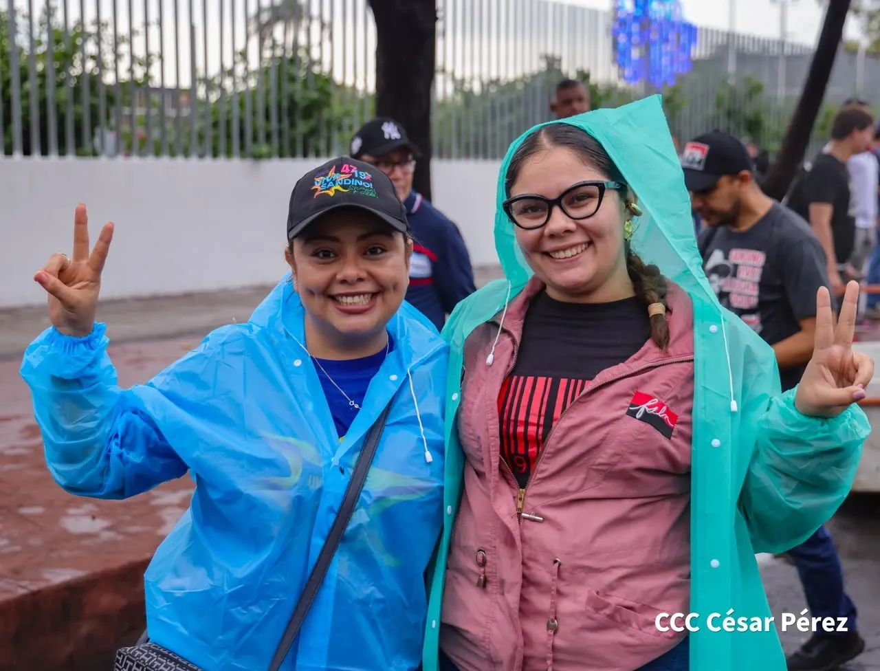Militancia sandinista protagoniza caminata en homenaje al 47/19 en Managua