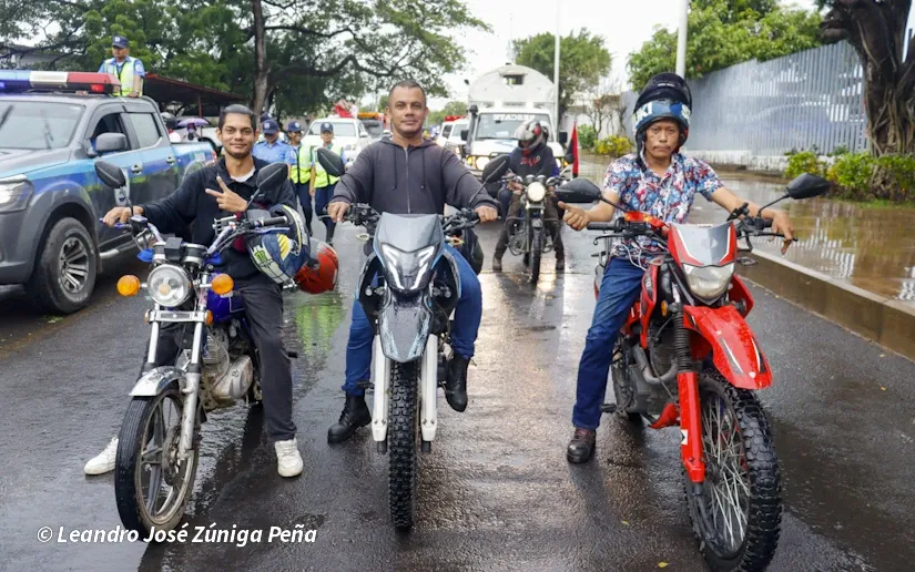 Militancia sandinista protagoniza caminata en homenaje al 47/19 en Managua