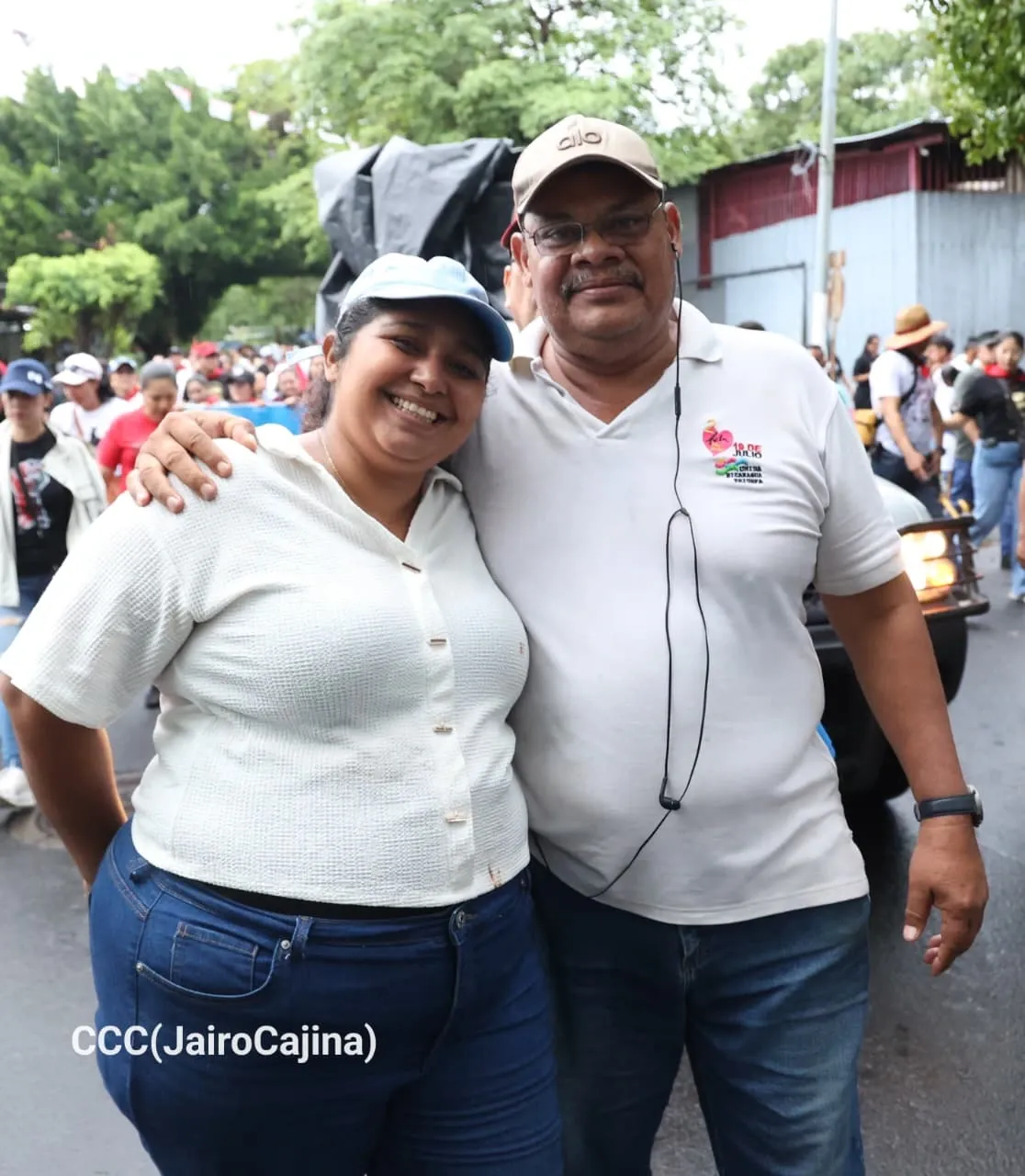 Militancia sandinista protagoniza caminata en homenaje al 47/19 en Managua