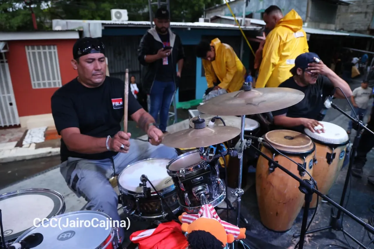 Militancia sandinista protagoniza caminata en homenaje al 47/19 en Managua