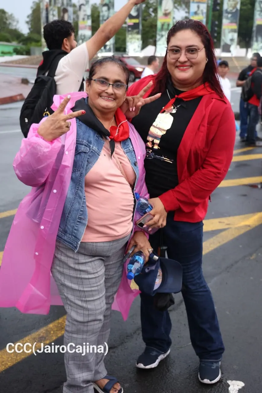 Militancia sandinista protagoniza caminata en homenaje al 47/19 en Managua