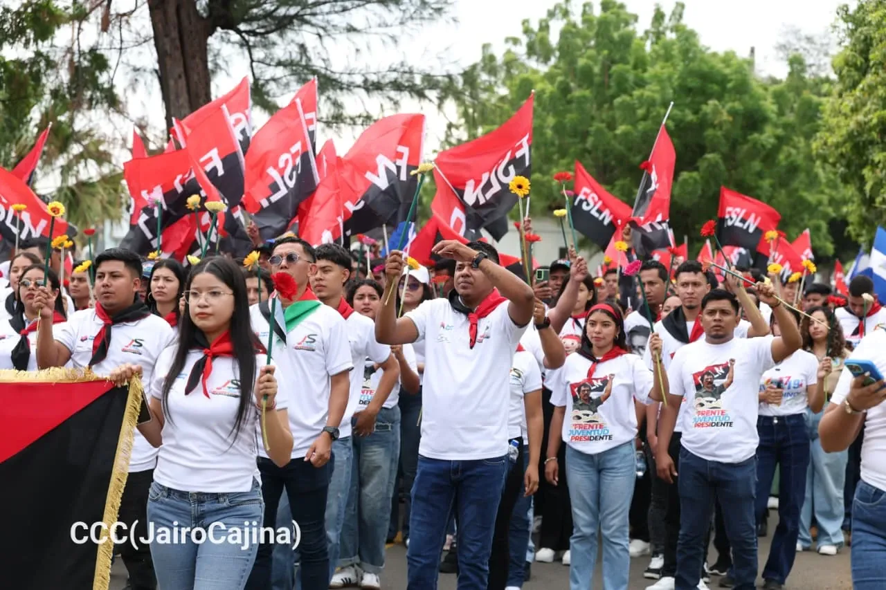 Juventud Sandinista celebra Congreso Nacional ¡Siempre más allá!