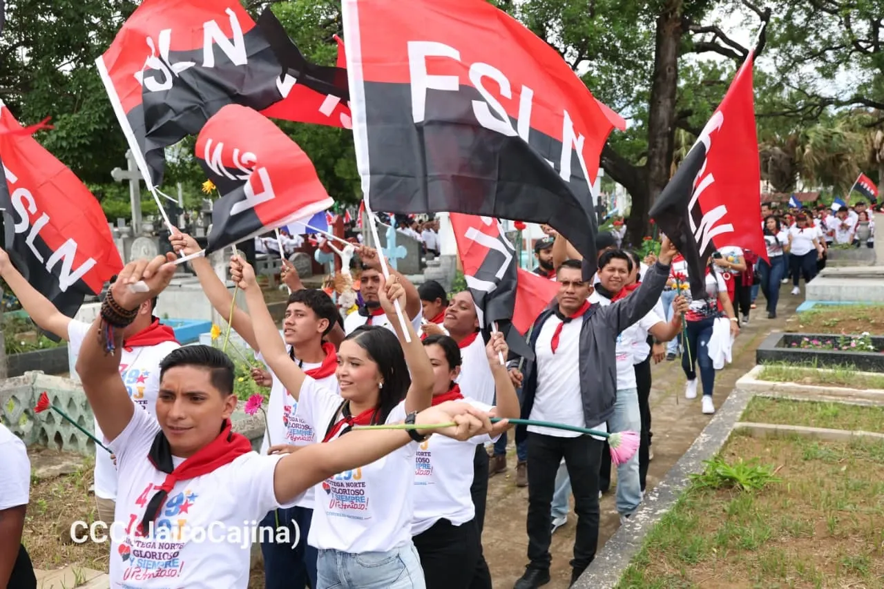 Juventud Sandinista celebra Congreso Nacional ¡Siempre más allá!