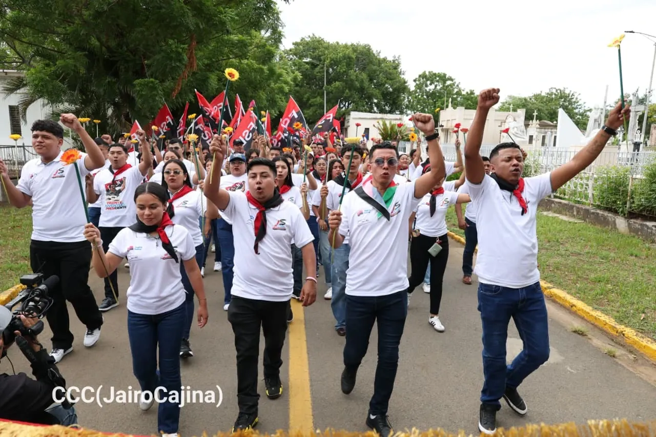 Juventud Sandinista celebra Congreso Nacional ¡Siempre más allá!
