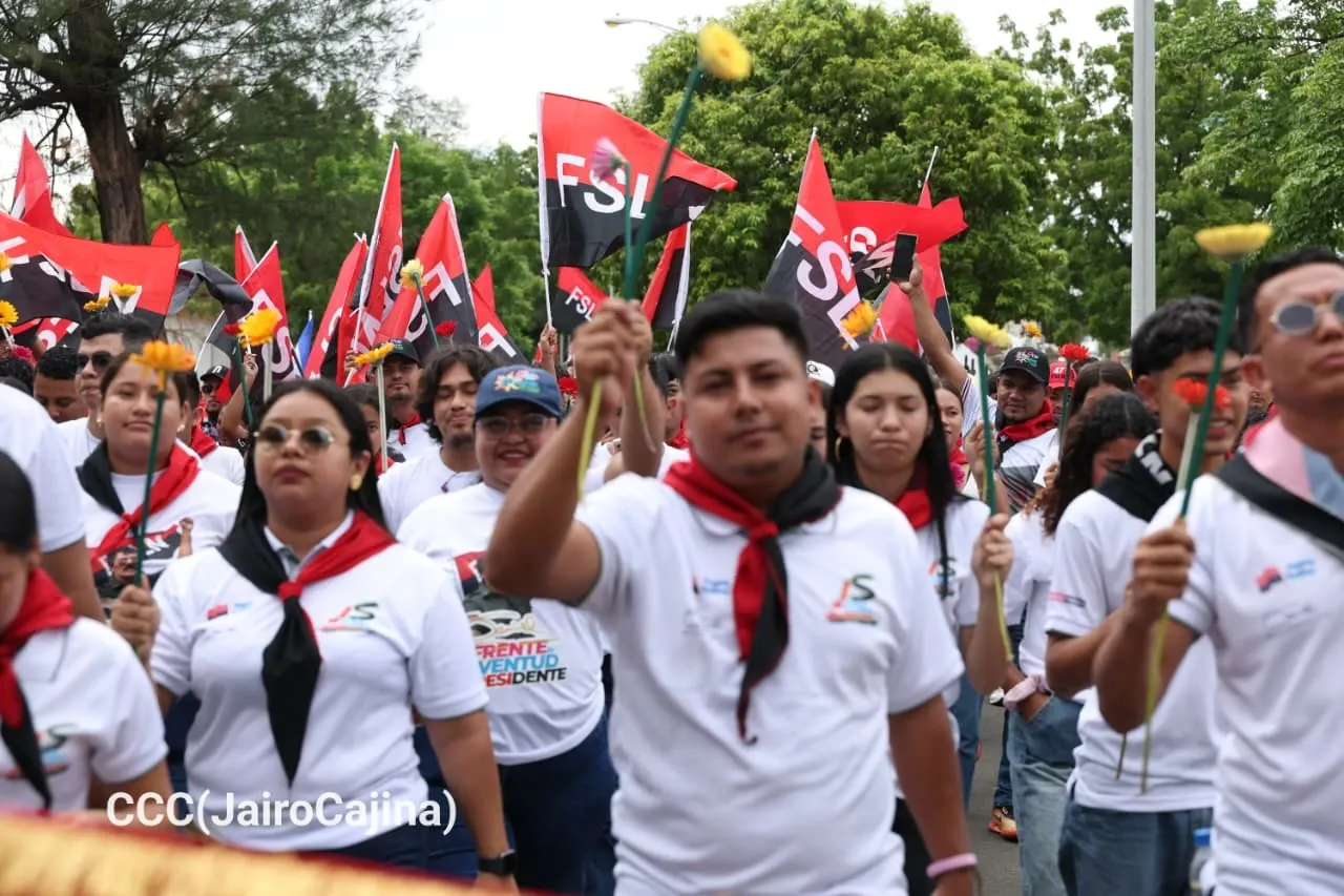 Juventud Sandinista celebra Congreso Nacional ¡Siempre más allá!