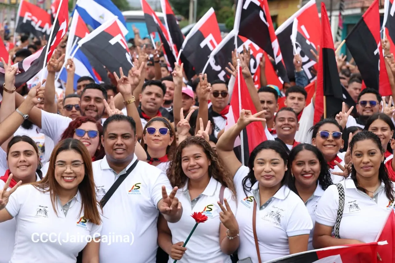 Juventud Sandinista celebra Congreso Nacional ¡Siempre más allá!