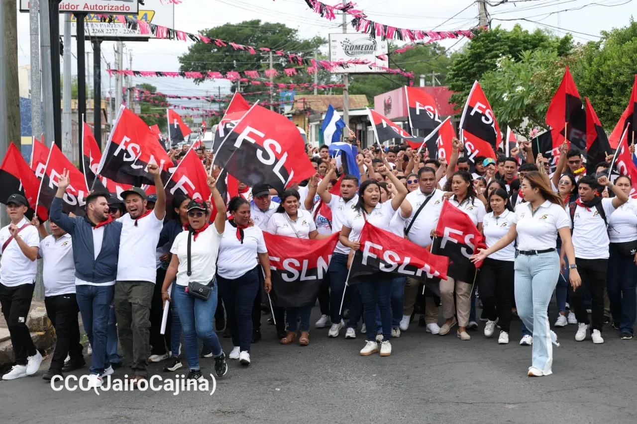 Juventud Sandinista celebra Congreso Nacional ¡Siempre más allá!