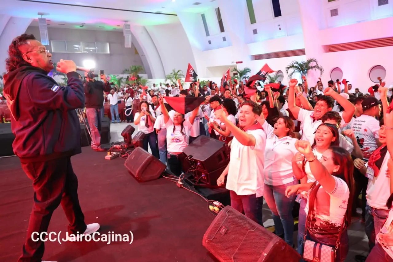 Juventud Sandinista celebra Congreso Nacional ¡Siempre más allá!