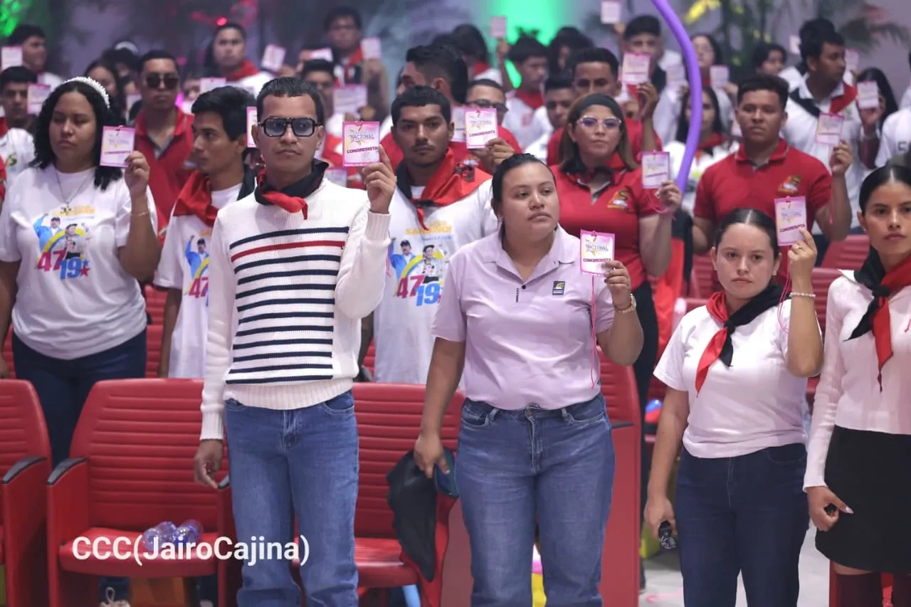 Juventud Sandinista celebra Congreso Nacional ¡Siempre más allá!