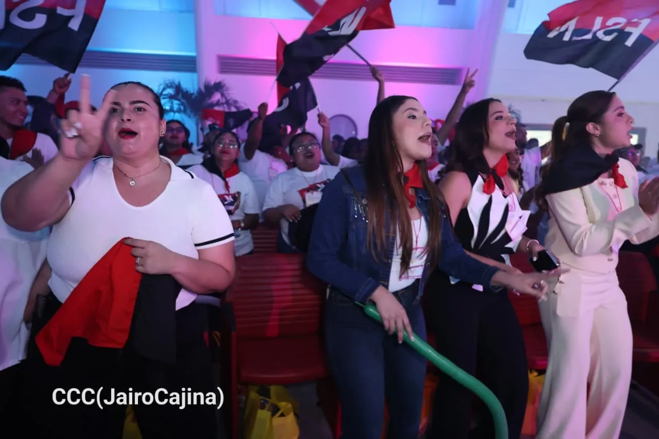 Juventud Sandinista celebra Congreso Nacional ¡Siempre más allá!