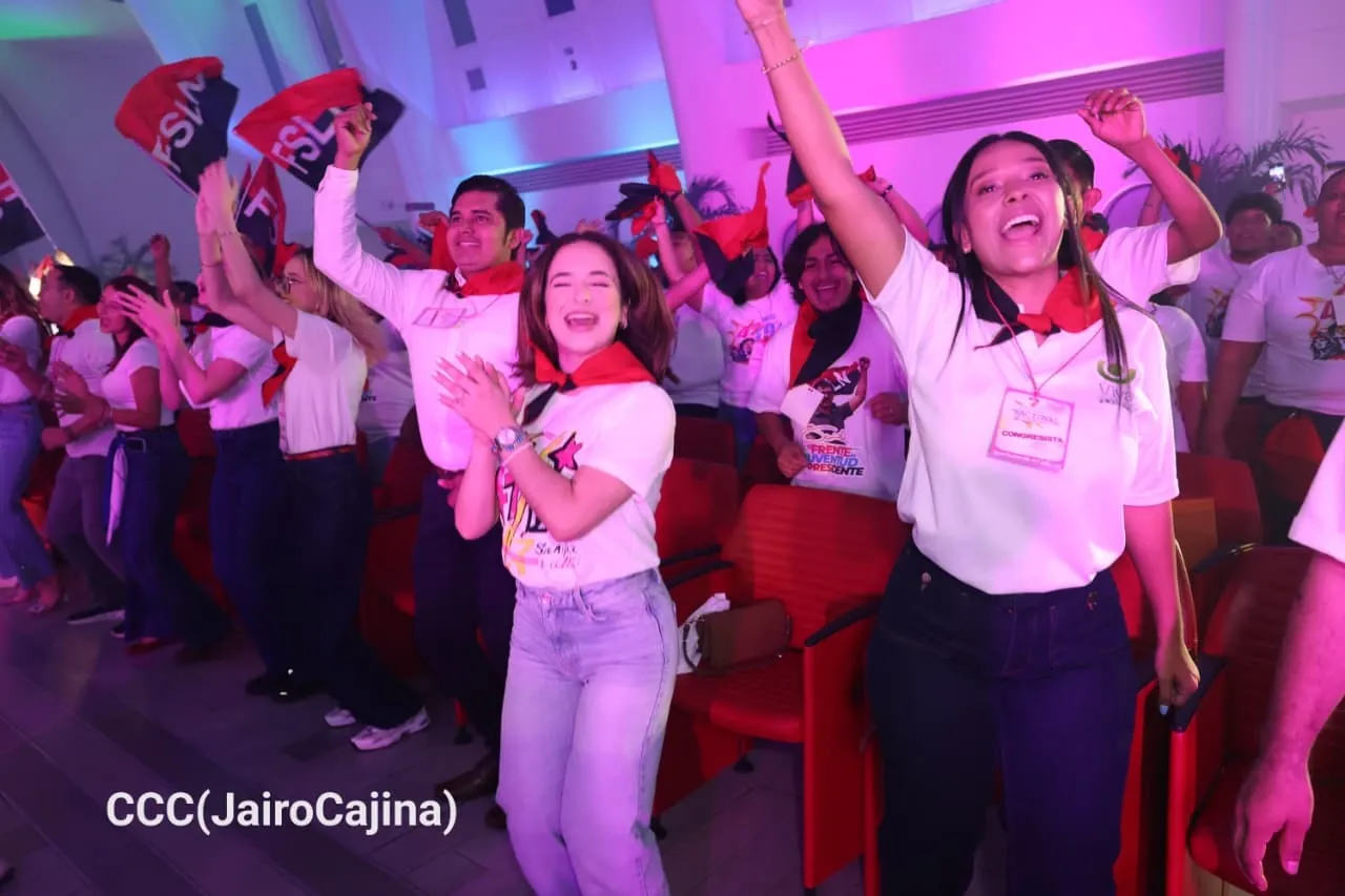 Juventud Sandinista celebra Congreso Nacional ¡Siempre más allá!