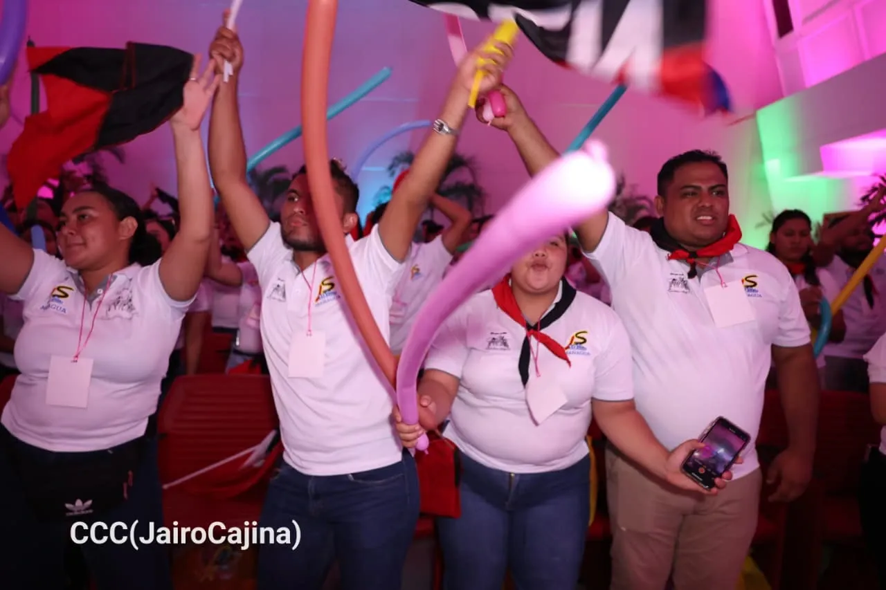 Juventud Sandinista celebra Congreso Nacional ¡Siempre más allá!