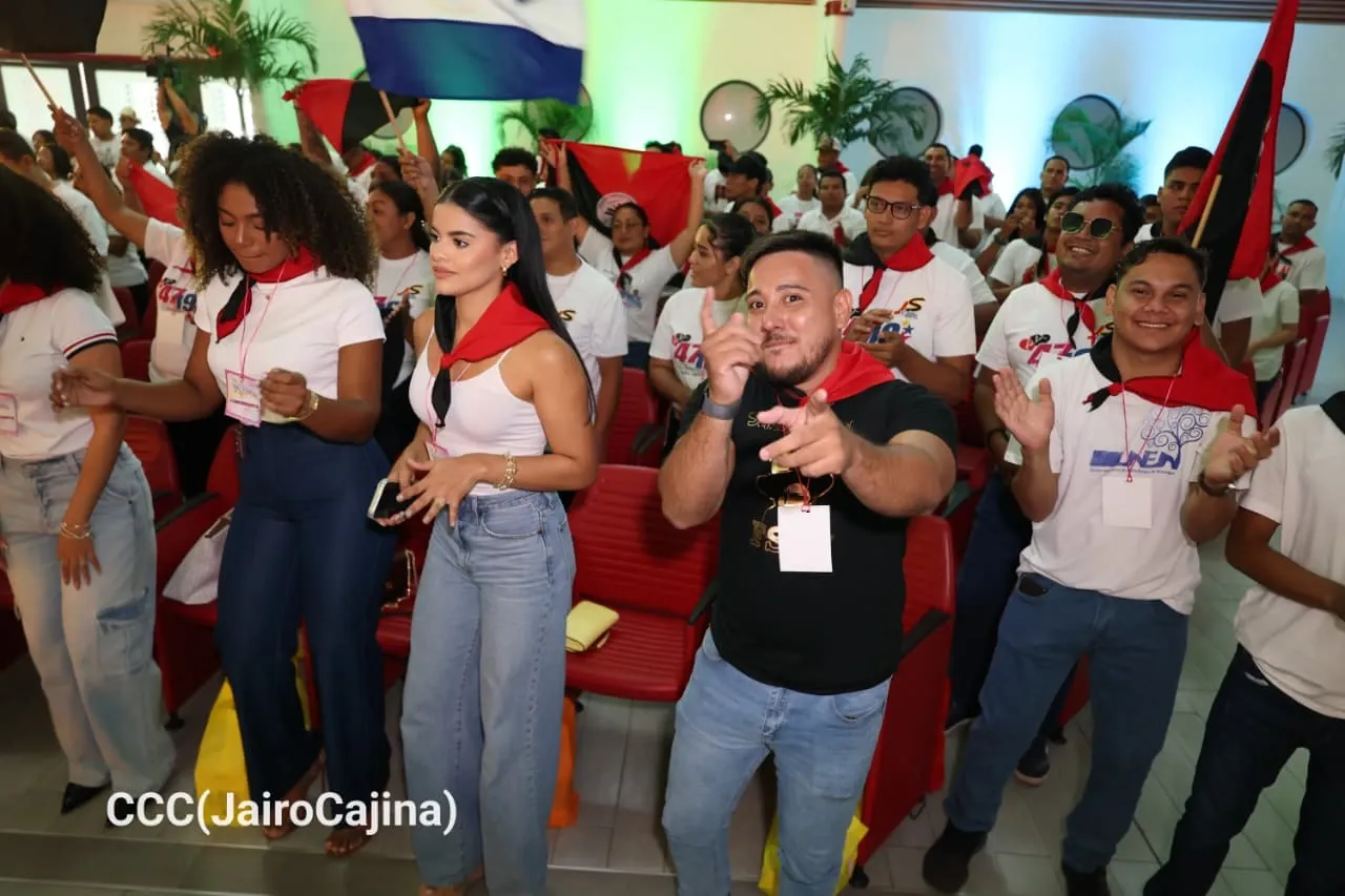 Juventud Sandinista celebra Congreso Nacional ¡Siempre más allá!