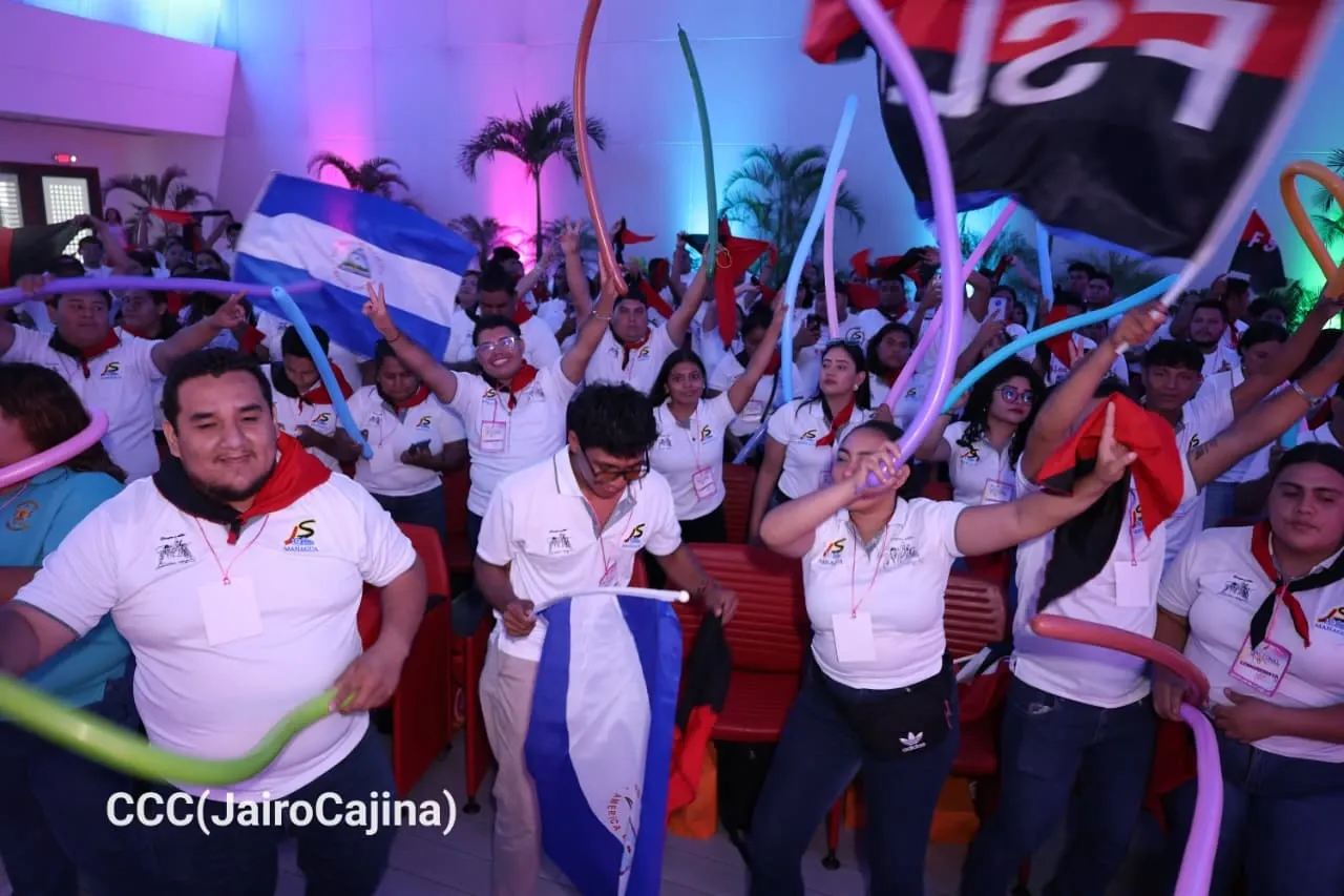 Juventud Sandinista celebra Congreso Nacional ¡Siempre más allá!