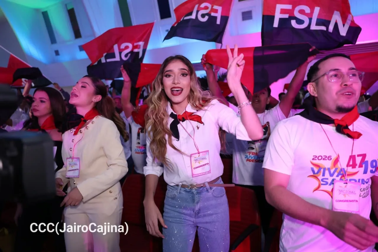 Juventud Sandinista celebra Congreso Nacional ¡Siempre más allá!