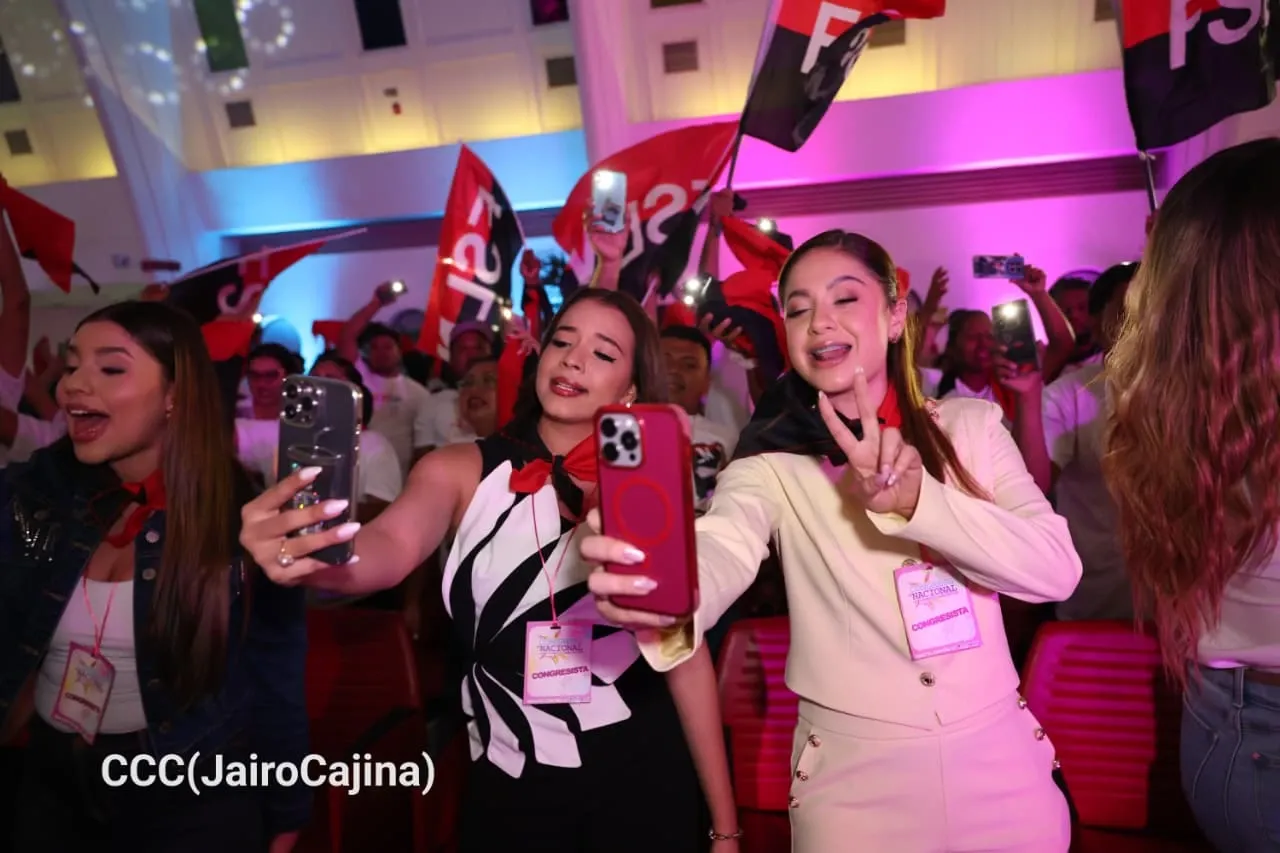 Juventud Sandinista celebra Congreso Nacional ¡Siempre más allá!