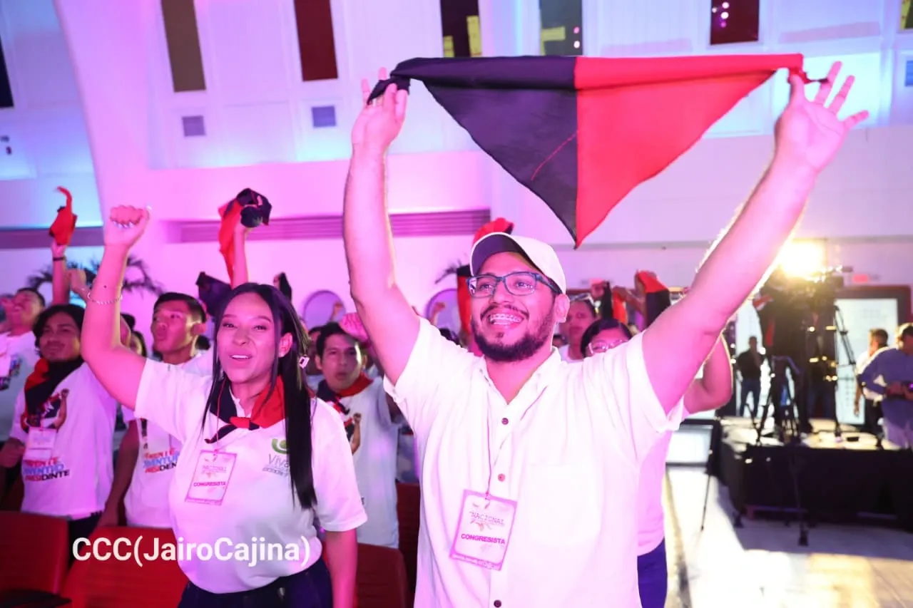 Juventud Sandinista celebra Congreso Nacional ¡Siempre más allá!