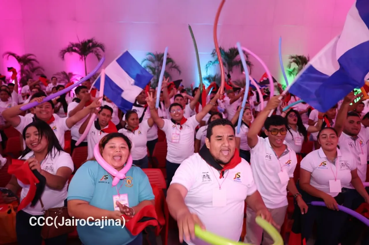 Juventud Sandinista celebra Congreso Nacional ¡Siempre más allá!
