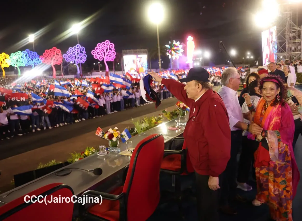 Acto central del 47.° aniversario del triunfo de la Revolución Popular Sandinista