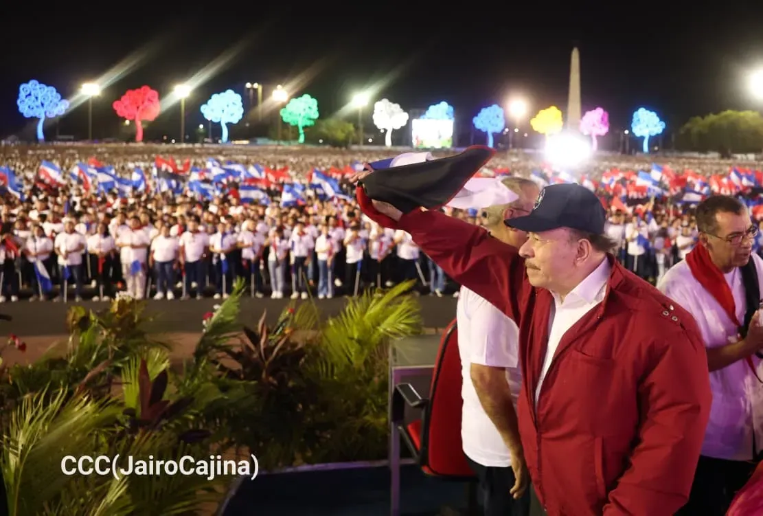 Acto central del 47.° aniversario del triunfo de la Revolución Popular Sandinista