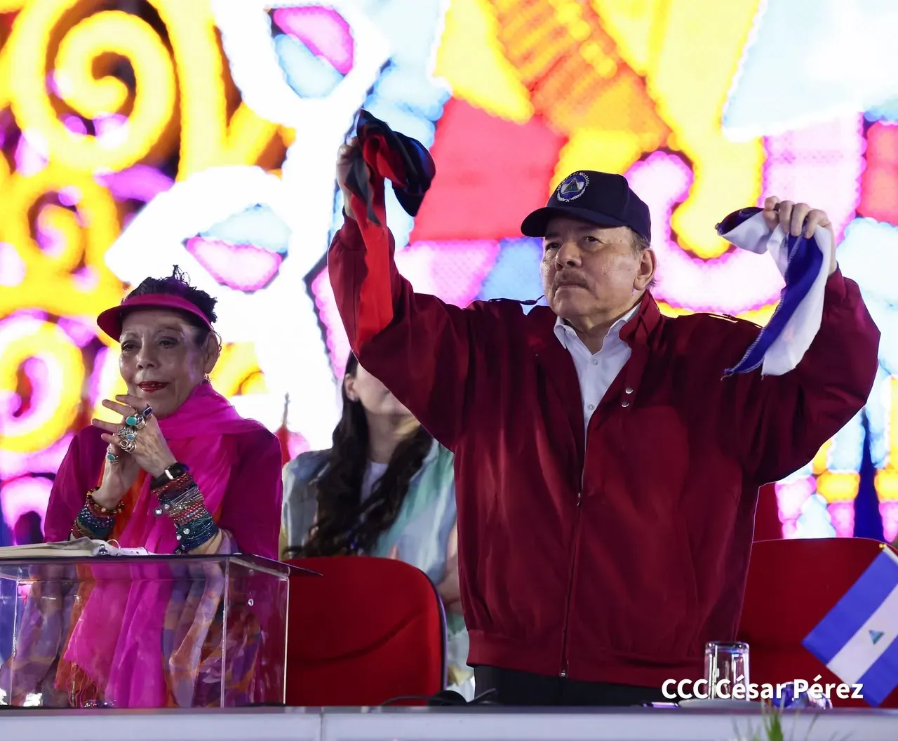 Acto central del 47.° aniversario del triunfo de la Revolución Popular Sandinista