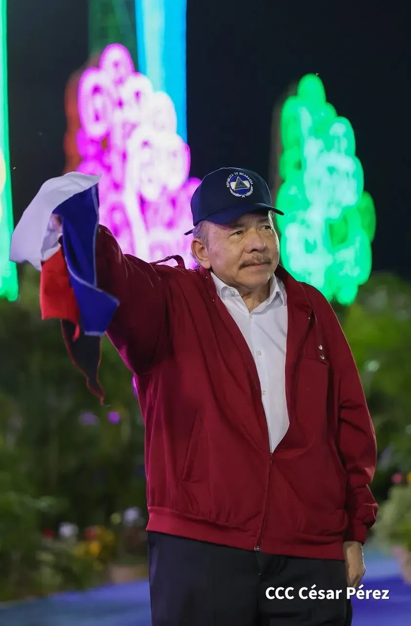 Acto central del 47.° aniversario del triunfo de la Revolución Popular Sandinista