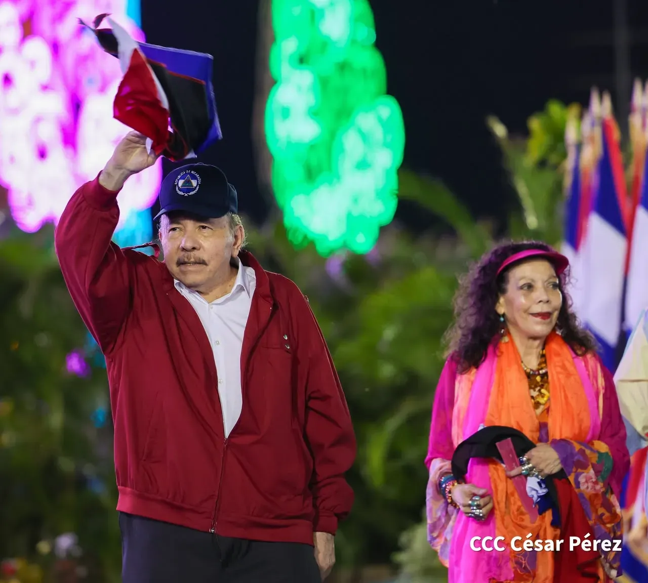 Acto central del 47.° aniversario del triunfo de la Revolución Popular Sandinista