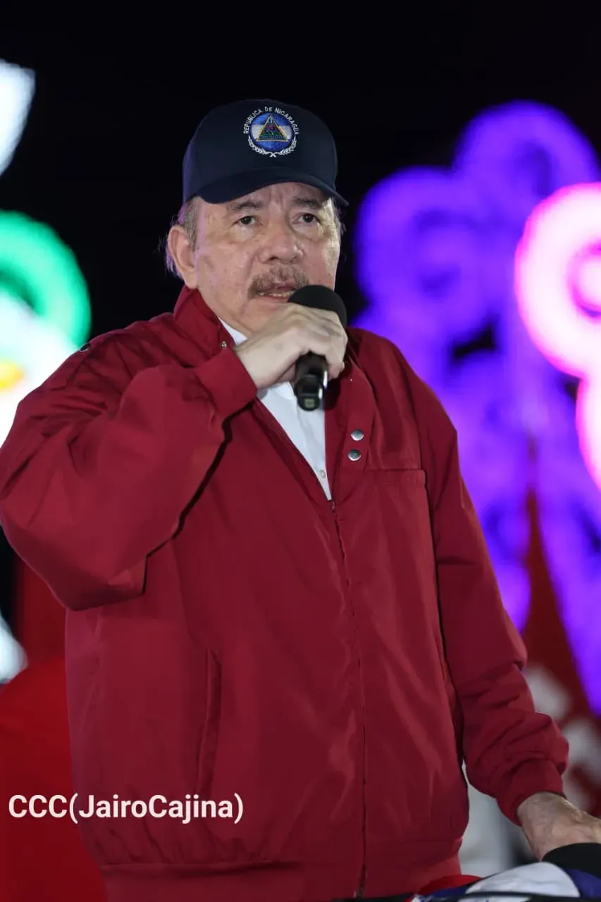 Acto central del 47.° aniversario del triunfo de la Revolución Popular Sandinista