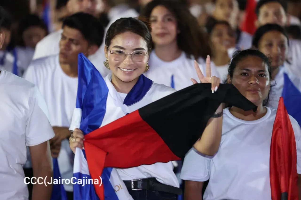 Acto central del 47.° aniversario del triunfo de la Revolución Popular Sandinista
