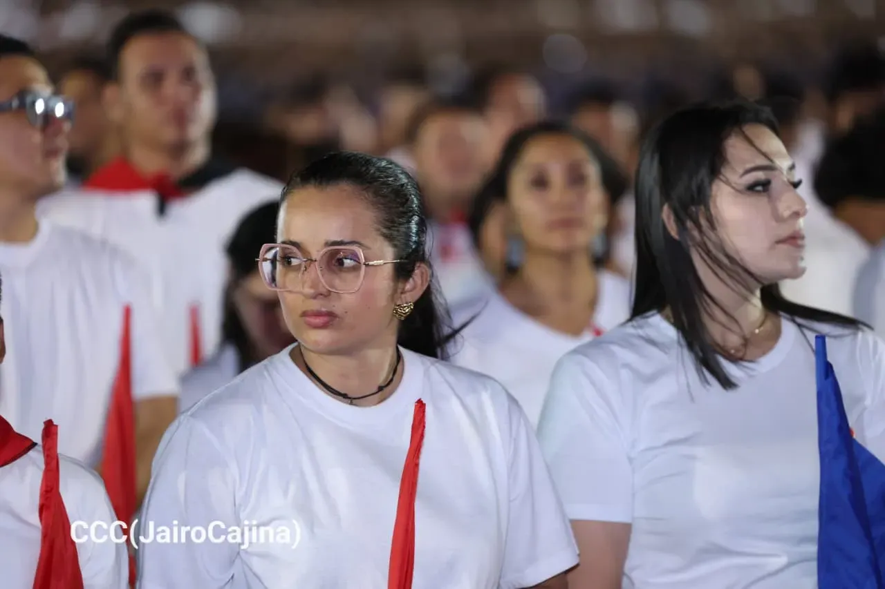 Acto central del 47.° aniversario del triunfo de la Revolución Popular Sandinista