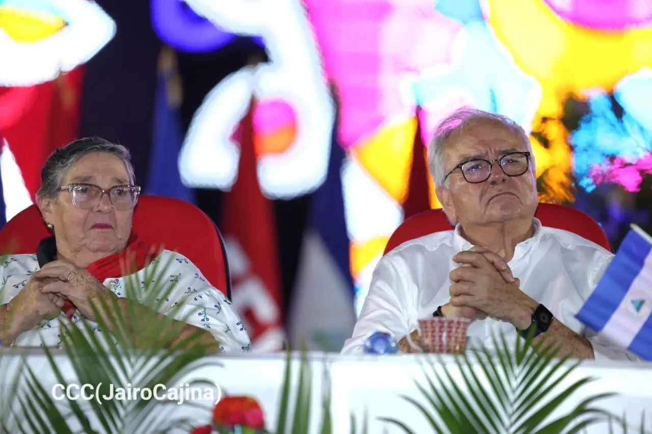 Acto central del 47.° aniversario del triunfo de la Revolución Popular Sandinista
