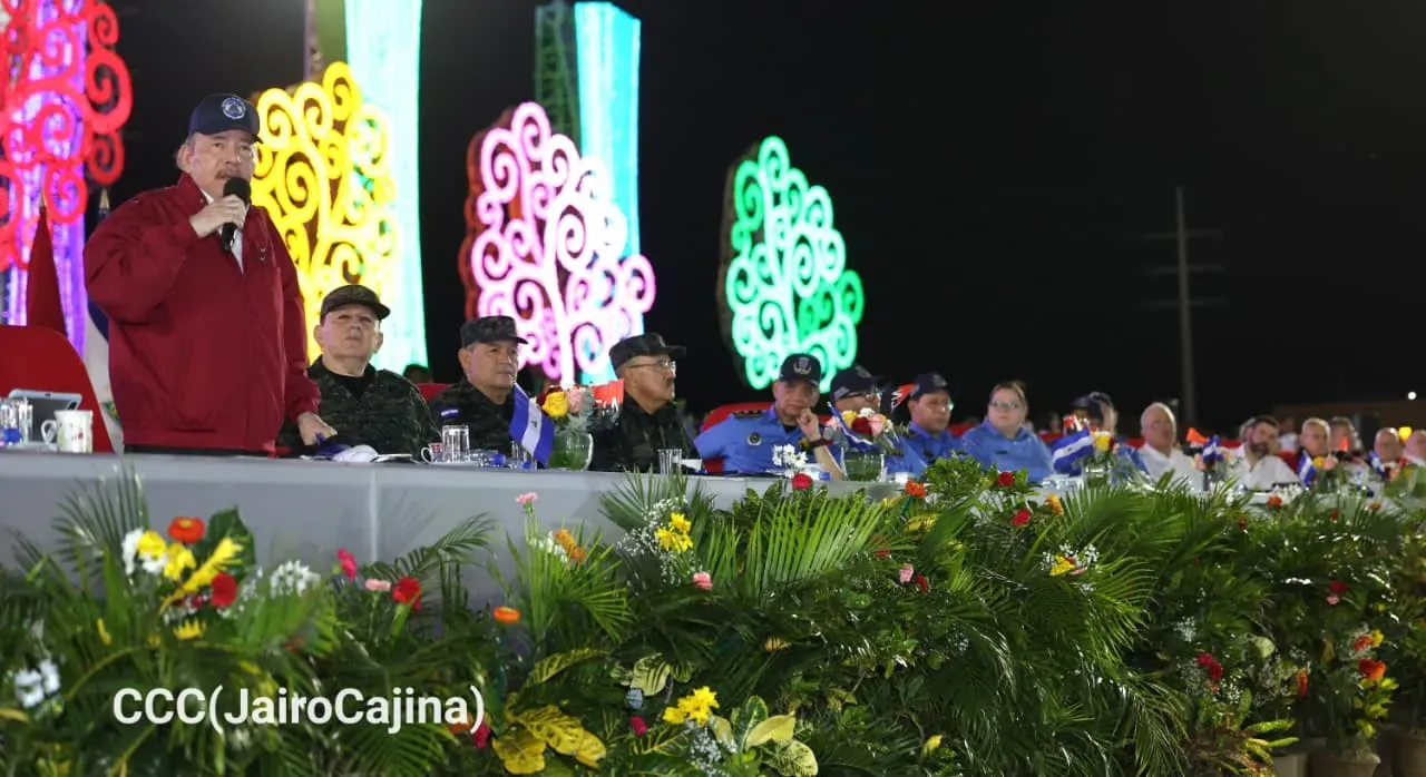 Acto central del 47.° aniversario del triunfo de la Revolución Popular Sandinista