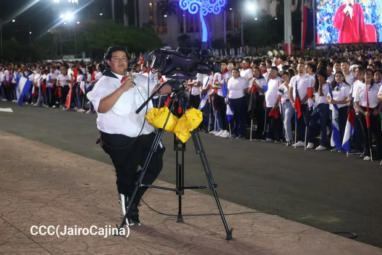 Acto central del 47.° aniversario del triunfo de la Revolución Popular Sandinista