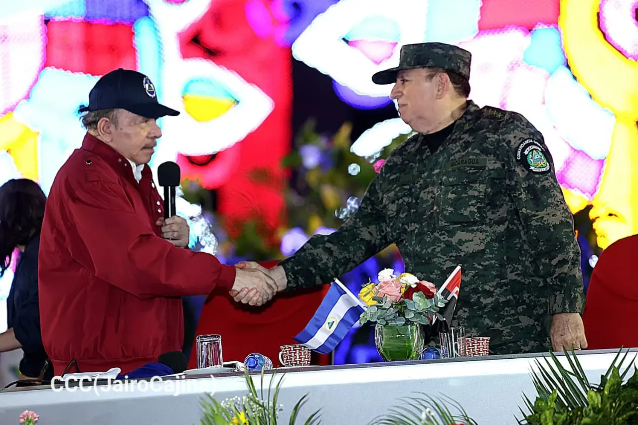Acto central del 47.° aniversario del triunfo de la Revolución Popular Sandinista