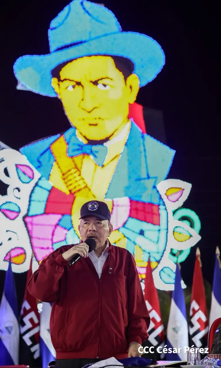 Acto central del 47.° aniversario del triunfo de la Revolución Popular Sandinista