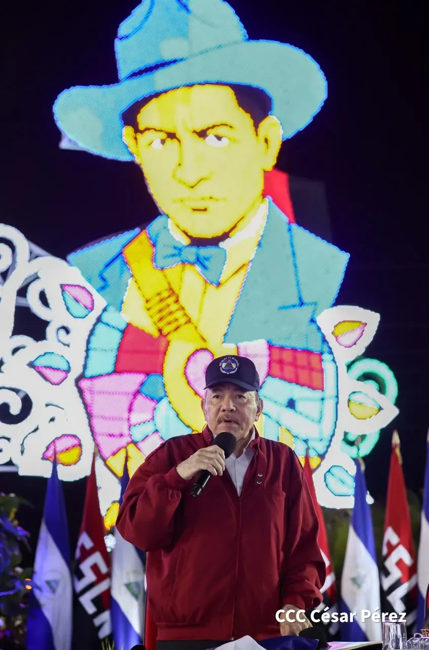 Acto central del 47.° aniversario del triunfo de la Revolución Popular Sandinista