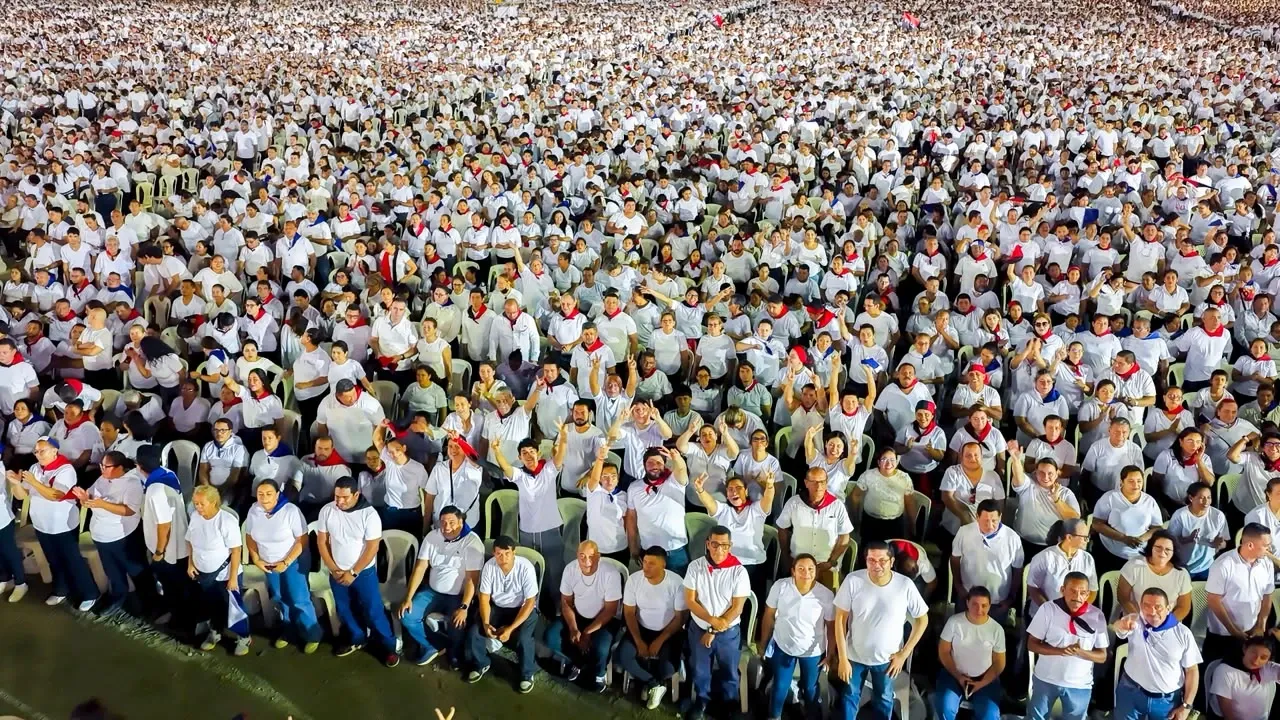 Acto central del 47.° aniversario del triunfo de la Revolución Popular Sandinista