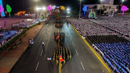 Acto central del 47.° aniversario del triunfo de la Revolución Popular Sandinista