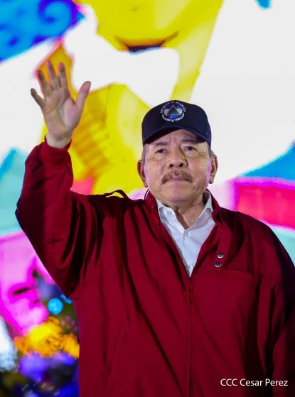 Acto central del 47.° aniversario del triunfo de la Revolución Popular Sandinista