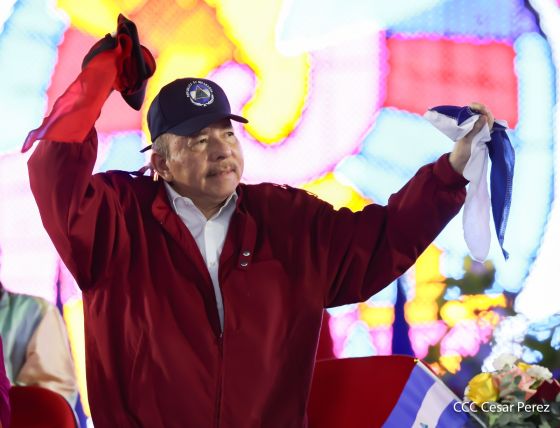 Acto central del 47.° aniversario del triunfo de la Revolución Popular Sandinista