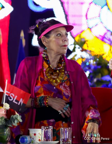 Acto central del 47.° aniversario del triunfo de la Revolución Popular Sandinista