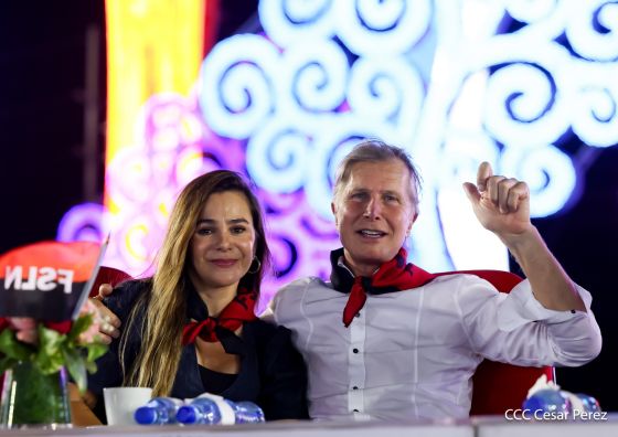 Acto central del 47.° aniversario del triunfo de la Revolución Popular Sandinista