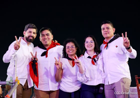 Acto central del 47.° aniversario del triunfo de la Revolución Popular Sandinista