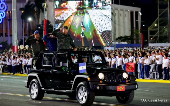 Acto central del 47.° aniversario del triunfo de la Revolución Popular Sandinista