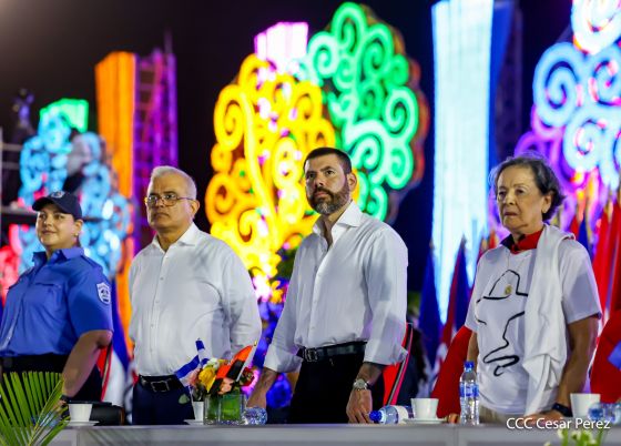 Acto central del 47.° aniversario del triunfo de la Revolución Popular Sandinista