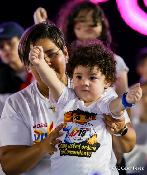 Acto central del 47.° aniversario del triunfo de la Revolución Popular Sandinista
